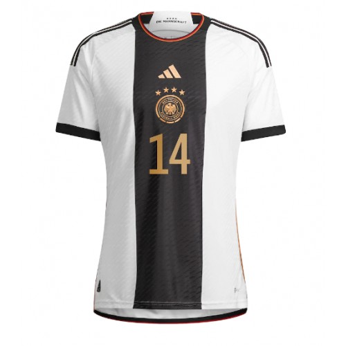 Germany Jamal Musiala #14 Replica Home Stadium Shirt World Cup 2022 Short Sleeve